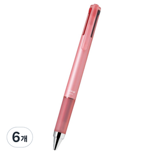 파이롯트 쥬스업 4색 다색펜 0.4mm, 코랄, 6개