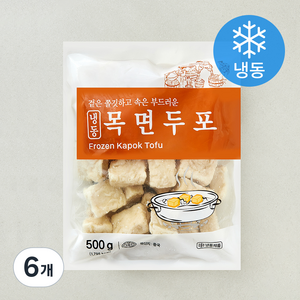 세미원 목면 두포 (냉동), 500g, 6개