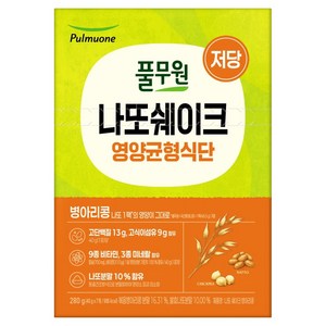 풀무원 나또 쉐이크 병아리콩 7p, 1개, 280g
