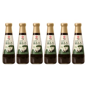 백설 프리미엄 굴 소스, 350g, 6개