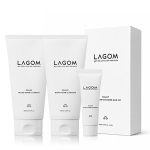 라곰 셀럽 마이크로 폼 클렌저 150ml 2p + 30ml, 1세트, 330ml