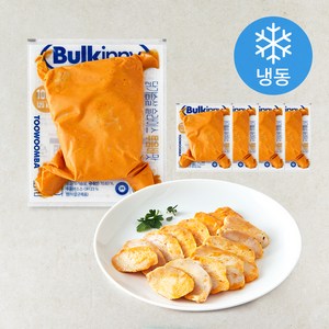 벌키니 닭가슴살 슬라이스 투움바 (냉동), 100g, 1개입, 5개