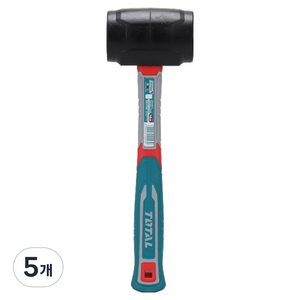 토탈툴스 공구 고무망치 450g, 5개, THRUH6816