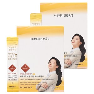 이영애의건강미식 카무트 브랜드밀 효소 데일리 30p, 60g, 2개