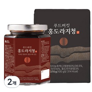 푸드버킷 홍도라지청, 2개, 370g, 1개입