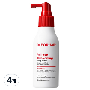 닥터포헤어 폴리젠 씨크닝 볼륨 강화 두피영양 탈모 토닉, 120ml, 4개