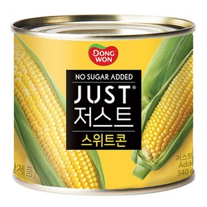 동원 JUST 노슈가 스위트콘, 340g, 1개