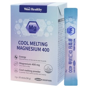 위시헬씨 쿨멜팅 마그네슘 400, 90g, 1개