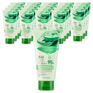 더페이스샵 신선한 제주 알로에 수딩젤, 300ml, 20개