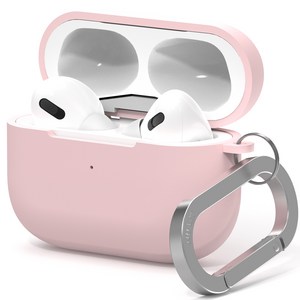 누아트 스무디 실리콘케이스, 에어팟 프로 3, 연핑크, 1개