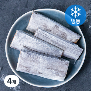 제주어부 제주 손질 은갈치 특대 1마리(냉동), 300g, 4개