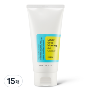 코스알엑스 약산성 굿모닝 클렌징 젤, 150ml, 15개