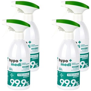하이포메디 뿌리는 살균소독제, 500ml, 4개