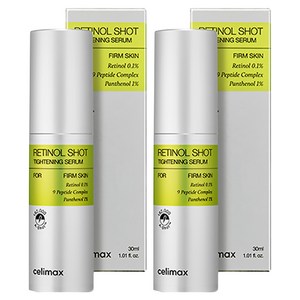 셀리맥스 더 비타 A 레티놀 샷 타이트닝 세럼, 30ml, 2개