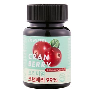 아임뉴트리 프리미엄 크랜베리 정 45g, 1개, 90정