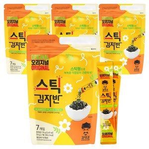 김대감 스틱 김자반 오리지널 7p, 70g, 4개