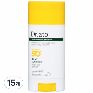 닥터아토 실키선스틱 SPF50+ PA++++, 15g, 15개