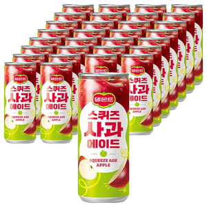 델몬트 스퀴즈 사과 에이드, 240ml, 90개