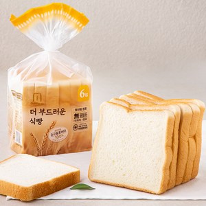 델리팜 더 부드러운 식빵 6입, 1개, 380g 골드박스 특가