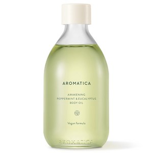 아로마티카 어웨이크닝 바디오일 페퍼민트 앤 유칼립투스, 100ml, 1개