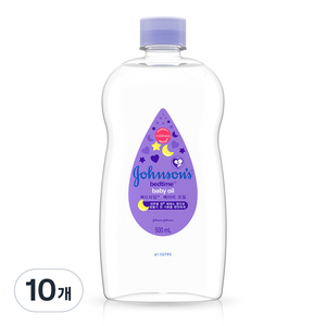 존슨즈베이비 베드타임 베이비 오일, 500ml, 10개