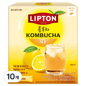 립톤 콤부차 레몬, 5g, 10개, 30개입