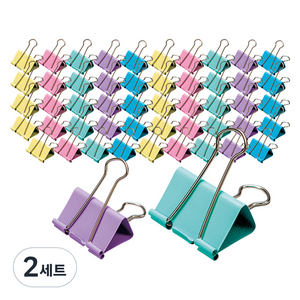 화신 더블클립 중 50p + 소 50p, 2세트, 100개입, 중형+소형