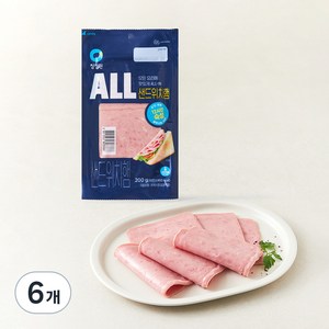 대상 ALL 샌드위치햄, 200g, 6개