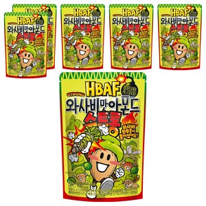 바프 와사비맛 아몬드 스트롱, 6개, 120g