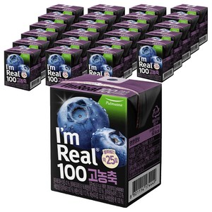아임리얼 100 고농축 블루베리, 120ml, 24개