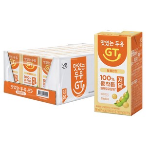 맛있는두유GT 달콤한 맛, 190ml, 24개