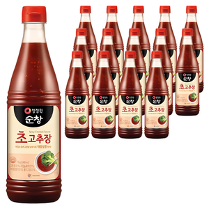 청정원순창 초고추장, 1kg, 15개