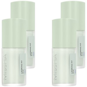 미샤 레이어링 핏 메이크업 베이스 35ml, 민트, 4개