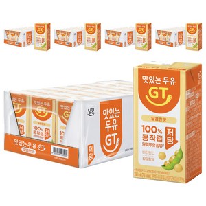 맛있는두유GT 달콤한맛 저당, 190ml, 120개