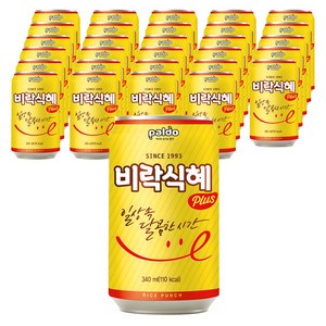 팔도 비락 식혜, 340ml, 30개