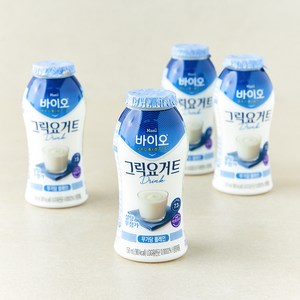 매일바이오 고단백 그릭요거트 드링크 무가당 플레인, 1개, 4개입, 150ml 골드박스 특가