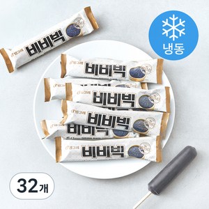 빙그레 비비빅 흑임자 (냉동), 32개, 1개입, 70ml