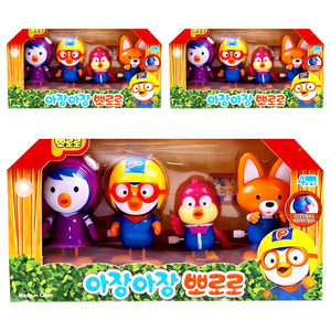 뽀로로 아장아장 완구 4종 세트, 랜덤 발송, 3개