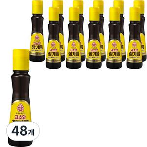 오뚜기 고소한 참기름, 110ml, 48개