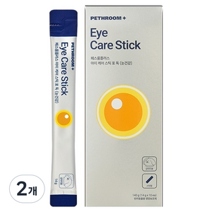 페스룸 플러스 케어 스틱 포 독 10p, 14g, 눈물개선/눈건강, 2개