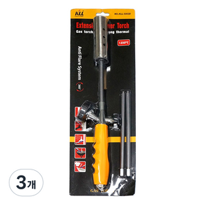 캠핑용 익스텐션 4단 분리 롱토치 78cm, 혼합색상, 3개
