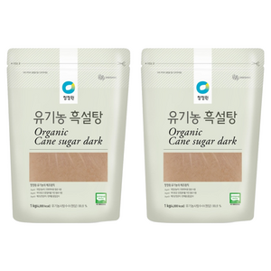 청정원 흑설탕, 1kg, 2개