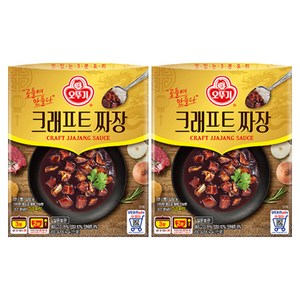 오뚜기 크래프트 짜장, 200g, 2개