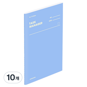 모트모트 태스크 매니저 31DAYS 스터디 플래너, 에이스 블루, 10개