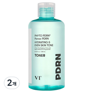 브이티코스메틱 피디알엔 토너, 250ml, 2개
