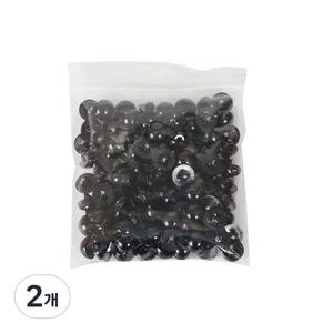 단추눈 10mm x 100p, 2개