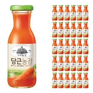 가야농장 당근농장, 180ml, 60개