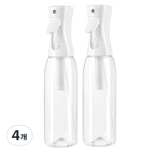모리앤 압축 안개스프레이 대용량 분무기 500ml, 4개, 화이트