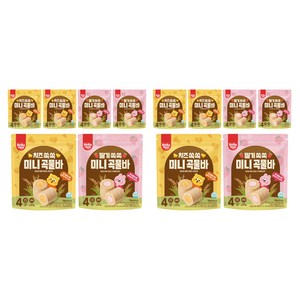 베베당 쏙쏙 미니 곡물바 2종 x 3p, 2세트, 딸기, 치즈, 70g