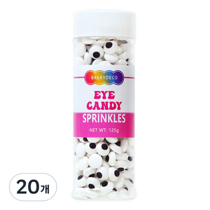베이크리데코 아이캔디 스프링클, 125g, 20개